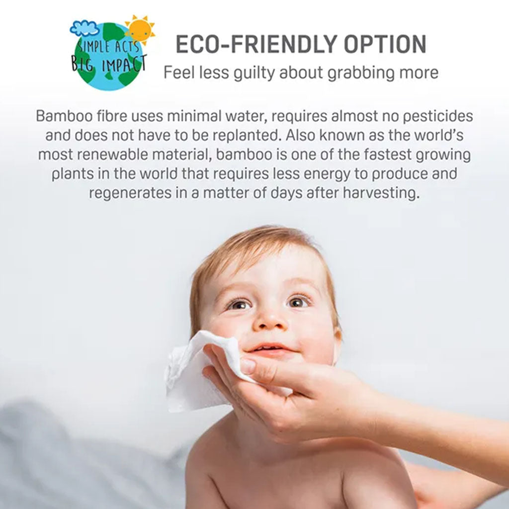 Pigeon Natural Botanical Plantmade Gentle Soft Natural Bamboo Baby Wipes, Pack of 70's - Easy Pharmacy LLC