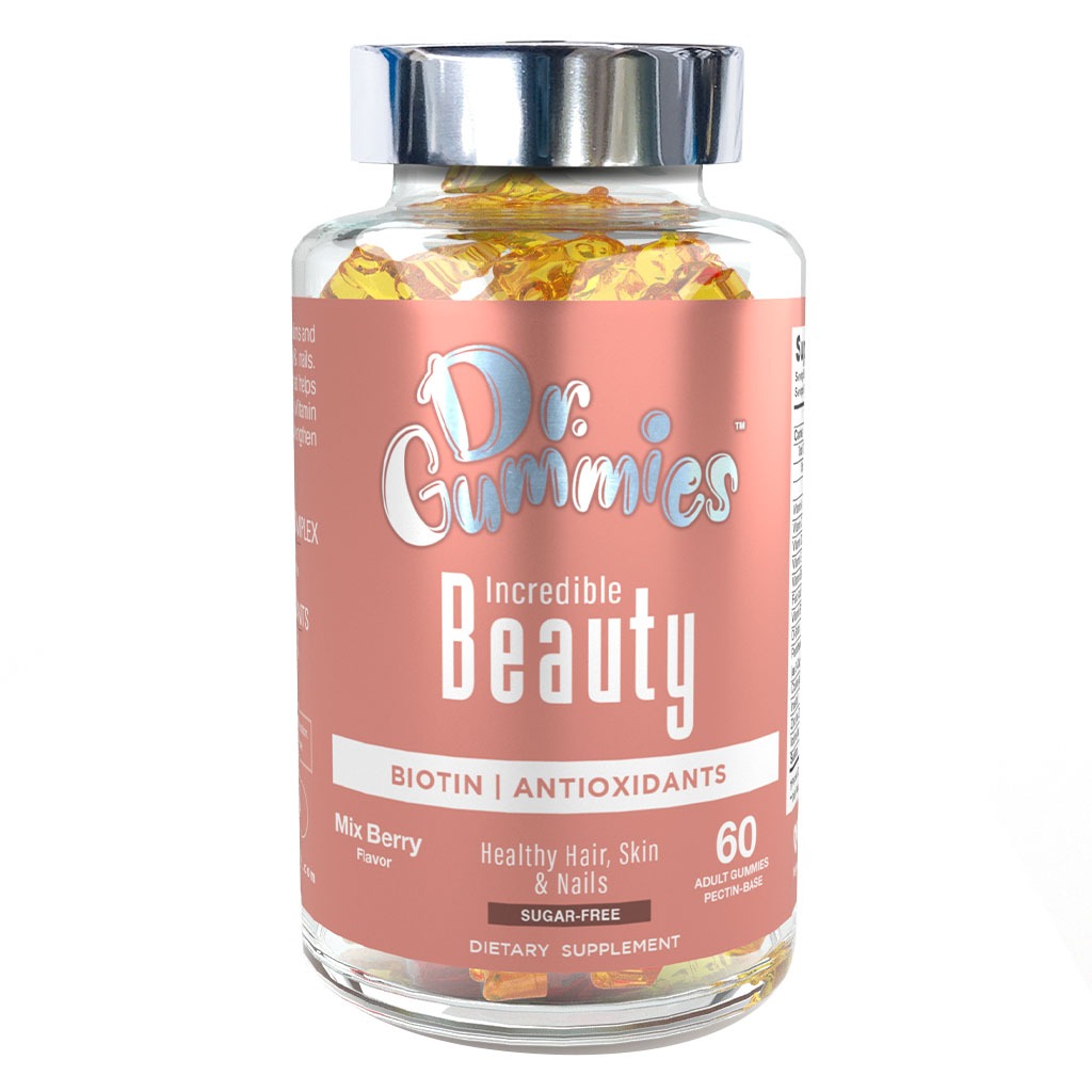 Dr. Gummies Beauty Adult Gummies with Biotin & Antioxidants, Pack of 60's - Easy Pharmacy LLC
