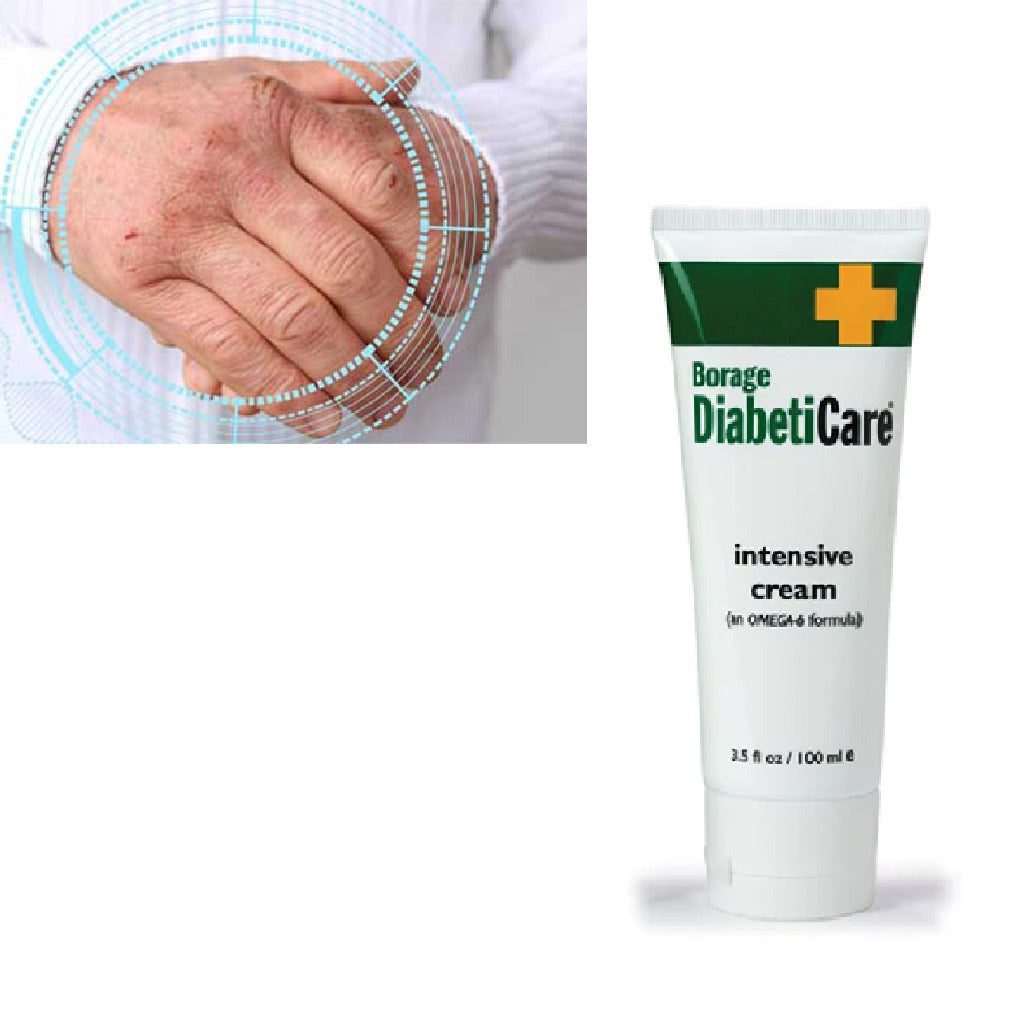 ShiKai Borage DiabetiCare Omega-6 Intensive Cream For Hands, Cuticles & Fingertips 100ml - Easy Pharmacy LLC