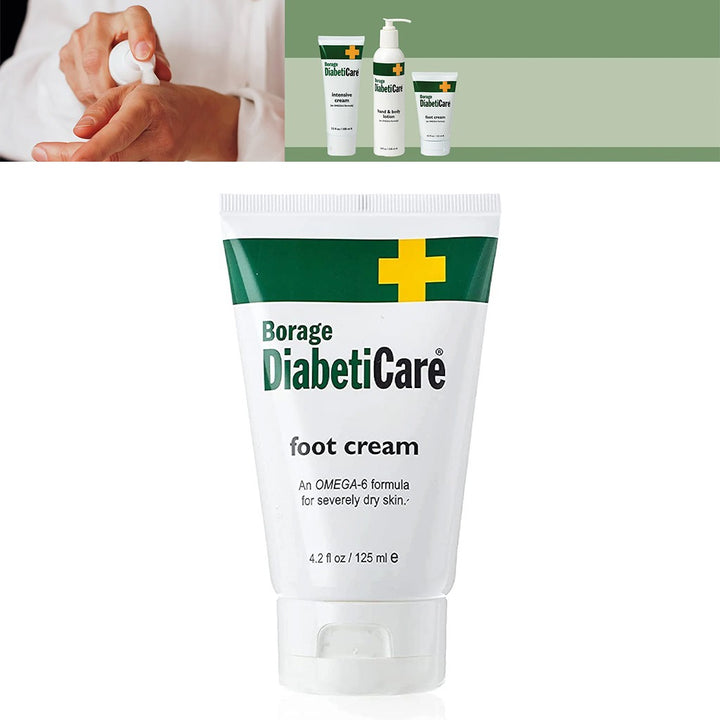 ShiKai Borage DiabetiCare Omega-6 Foot Cream For Severely Dry Skin 125ml - Easy Pharmacy LLC