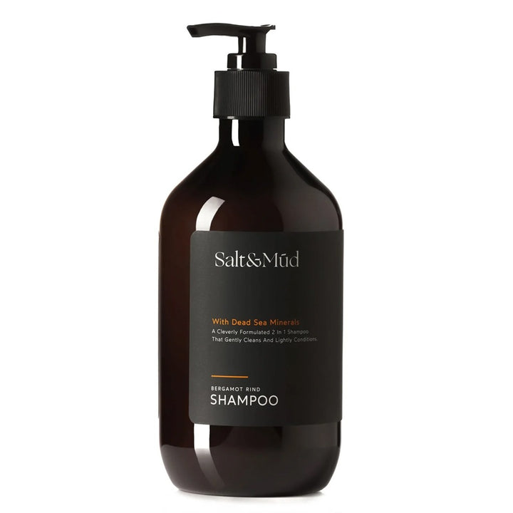 Salt And Mud Hair Shampoo With Dead Sea Minerals & Bergamot Rind 500ml - Easy Pharmacy LLC