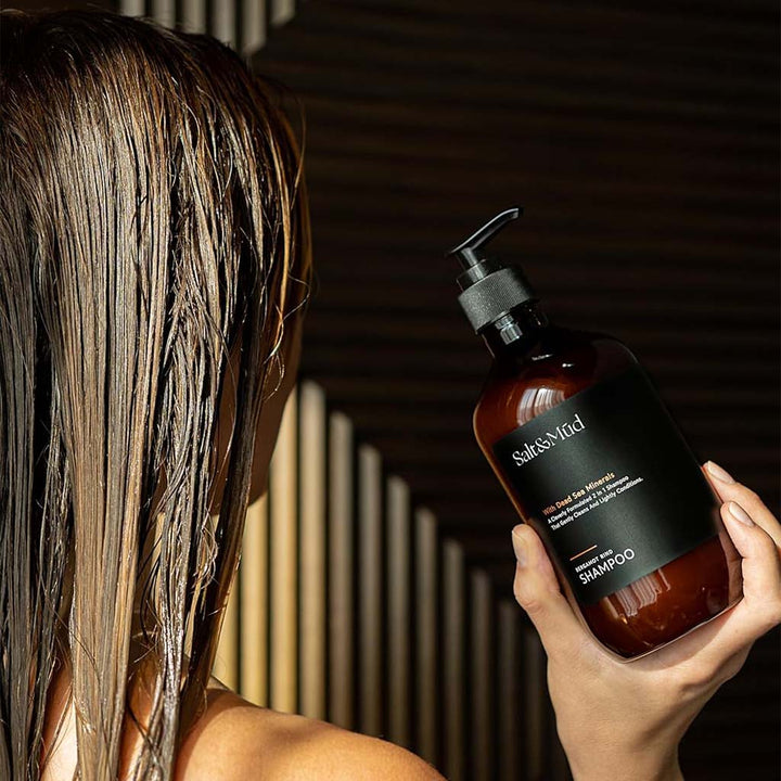 Salt And Mud Hair Shampoo With Dead Sea Minerals & Bergamot Rind 500ml - Easy Pharmacy LLC