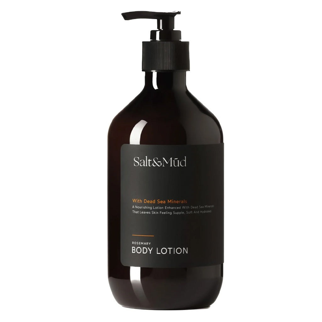 Salt And Mud Nourishing Body Lotion With Dead Sea Minerals & Rosemary 500ml - Easy Pharmacy LLC