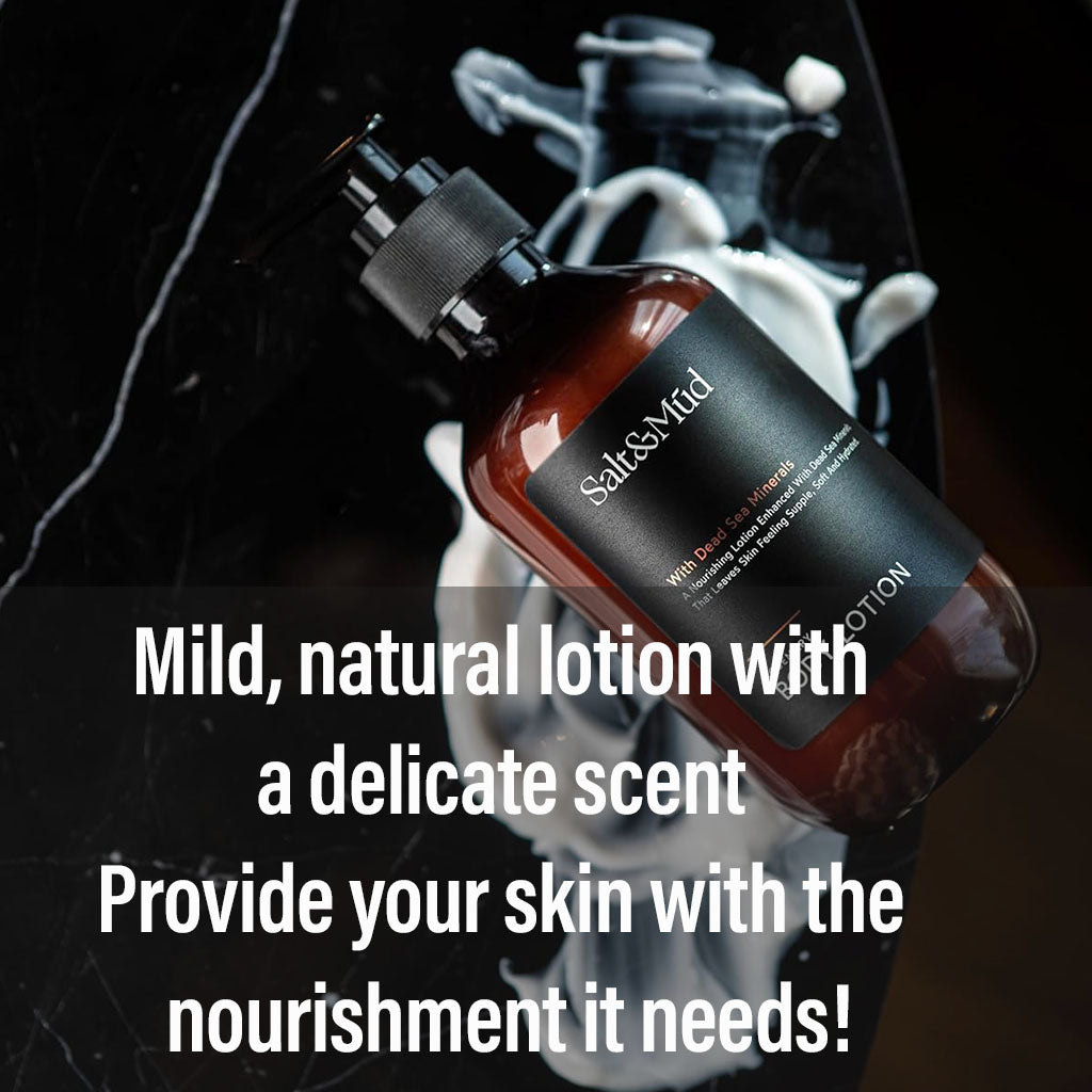 Salt And Mud Nourishing Body Lotion With Dead Sea Minerals & Rosemary 500ml - Easy Pharmacy LLC