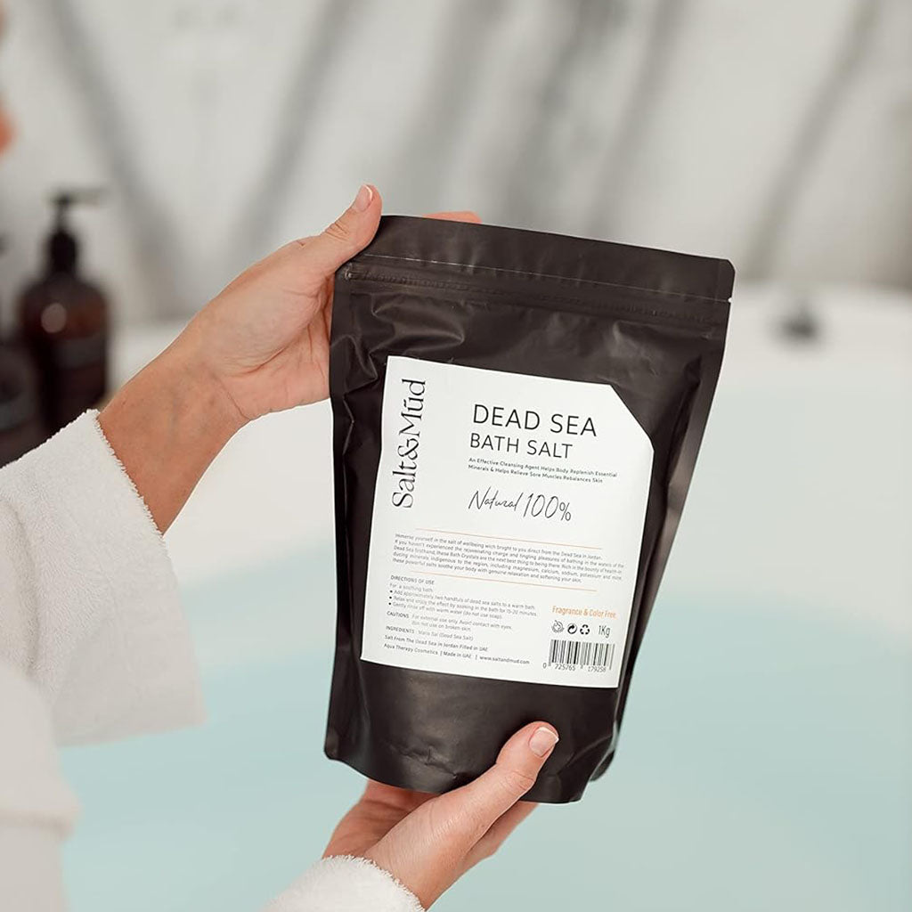 Salt And Mud 100% Natural Dead Sea Cleansing Bath Salt 500g - Easy Pharmacy LLC