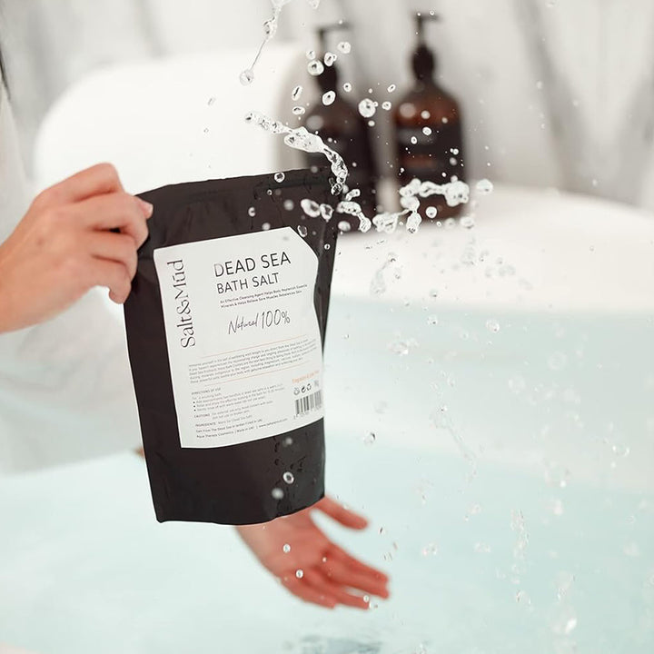 Salt And Mud 100% Natural Dead Sea Cleansing Bath Salt 500g - Easy Pharmacy LLC