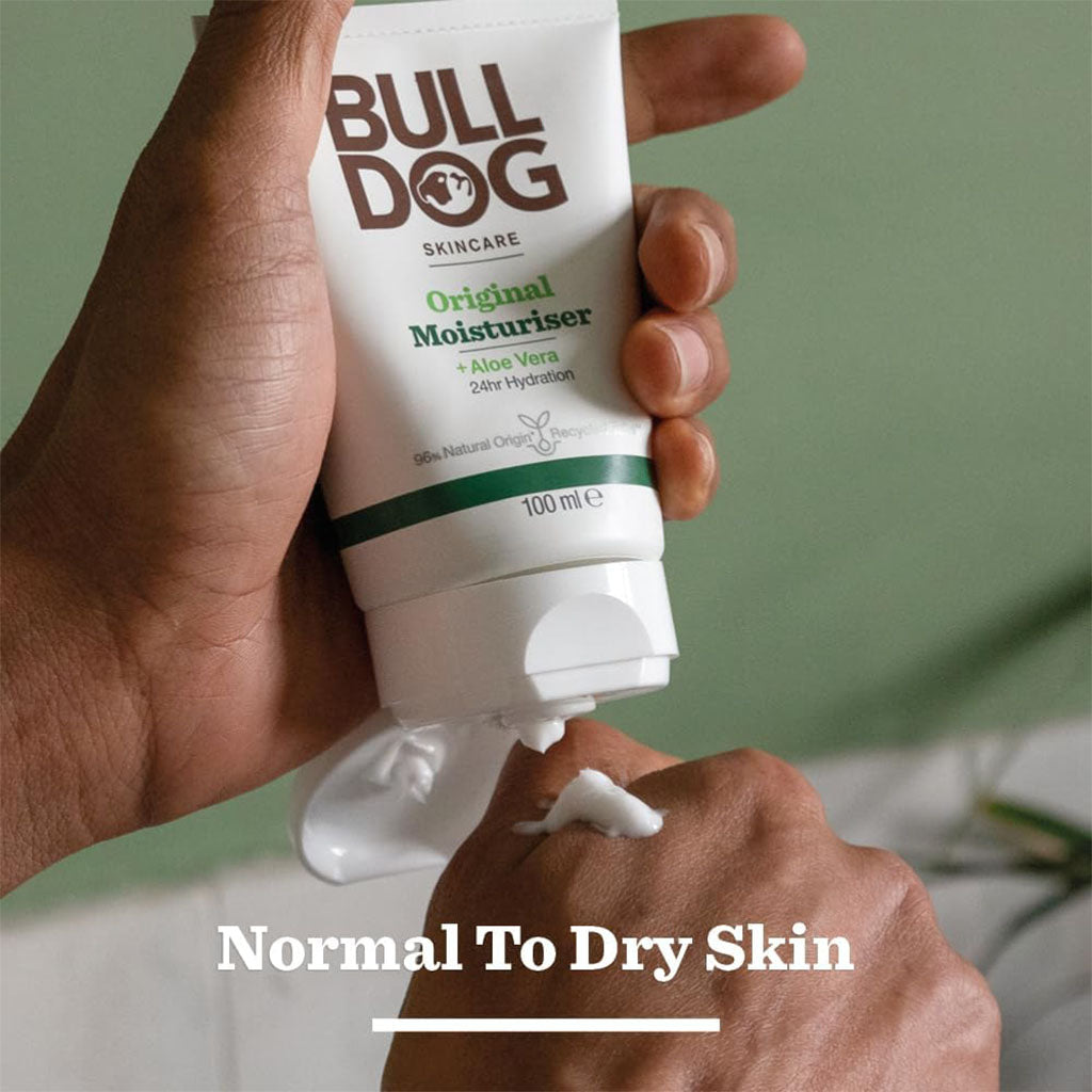 Bulldog Skincare Original Moisturizer For Men With Aloe Vera 100ml - Easy Pharmacy LLC