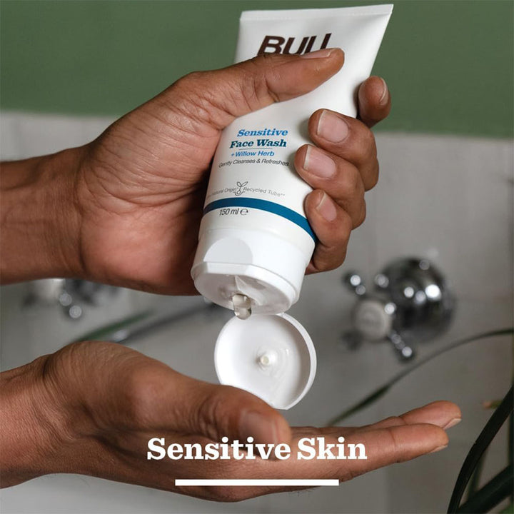 Bulldog Skincare Sensitive Face Wash For Men With Willow Herb 150ml - Easy Pharmacy LLC