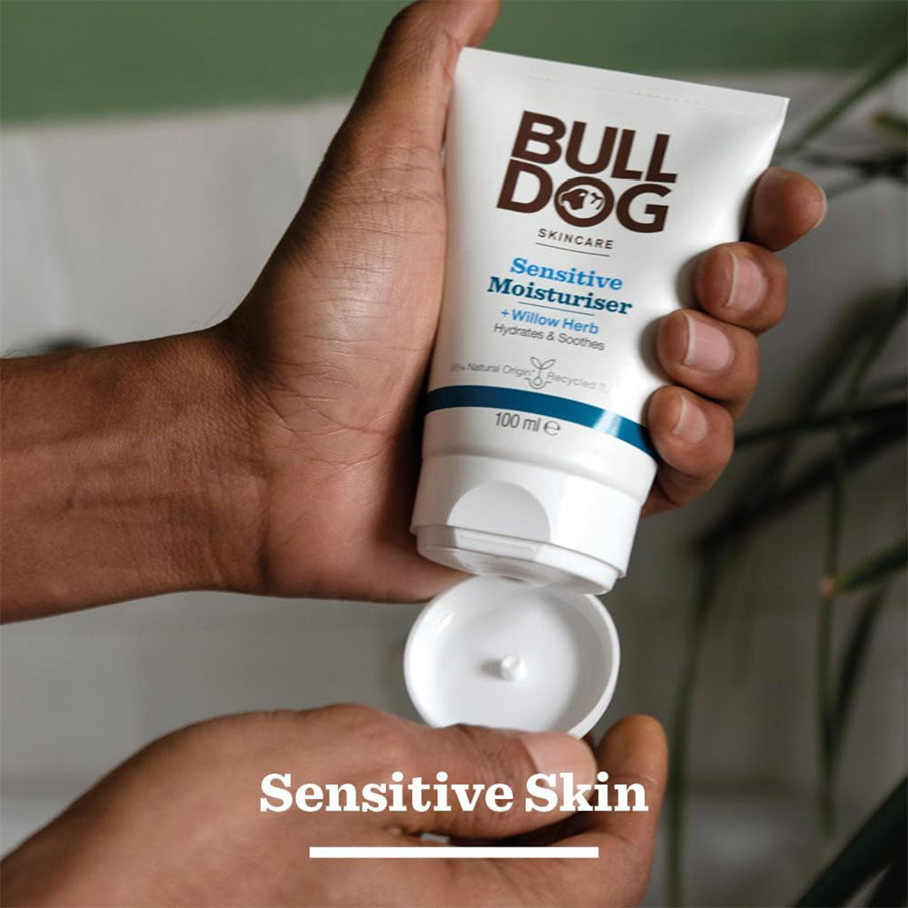 Bulldog Skincare Sensitive Moisturizer For Men With Willow Herb 100ml - Easy Pharmacy LLC