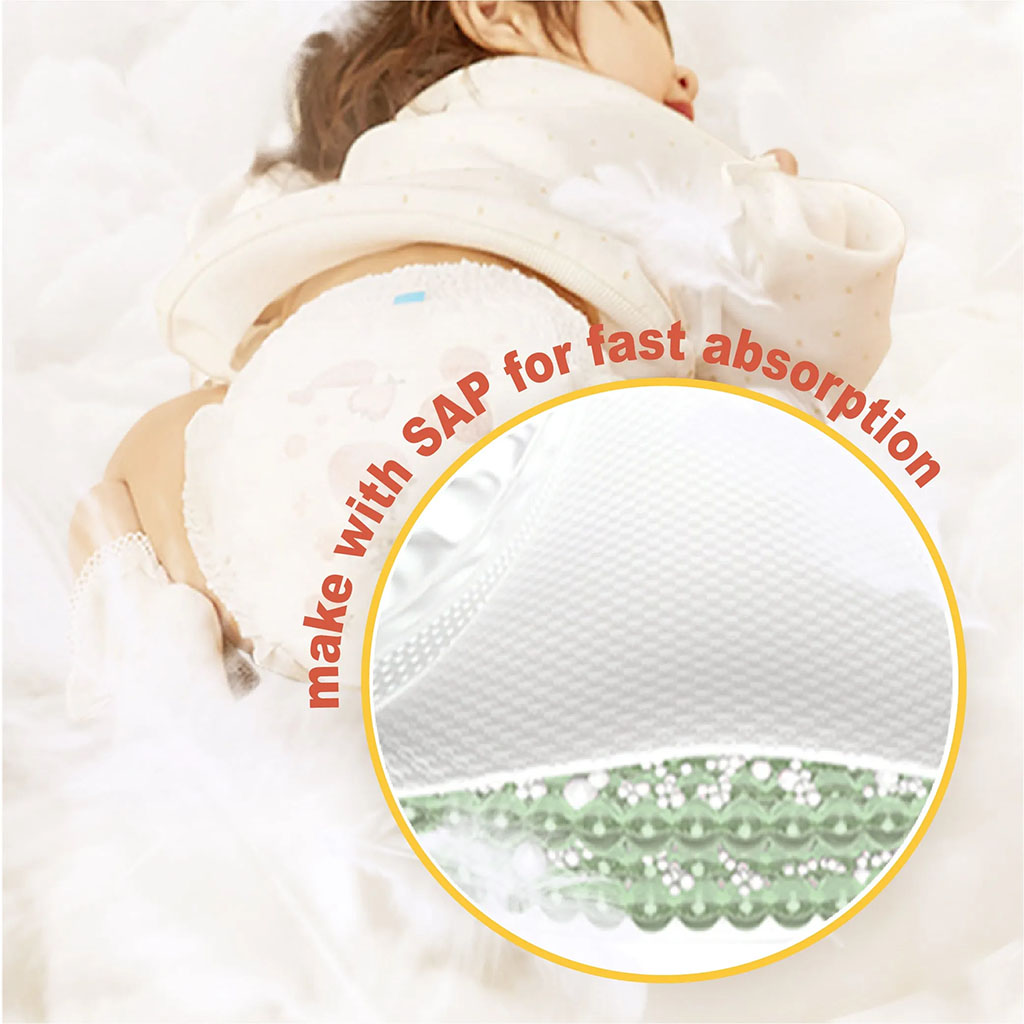 Makuku Slim Tape Air Diapers, Size 3, Medium For 6-11Kg Baby, Pack of 216's - Easy Pharmacy LLC