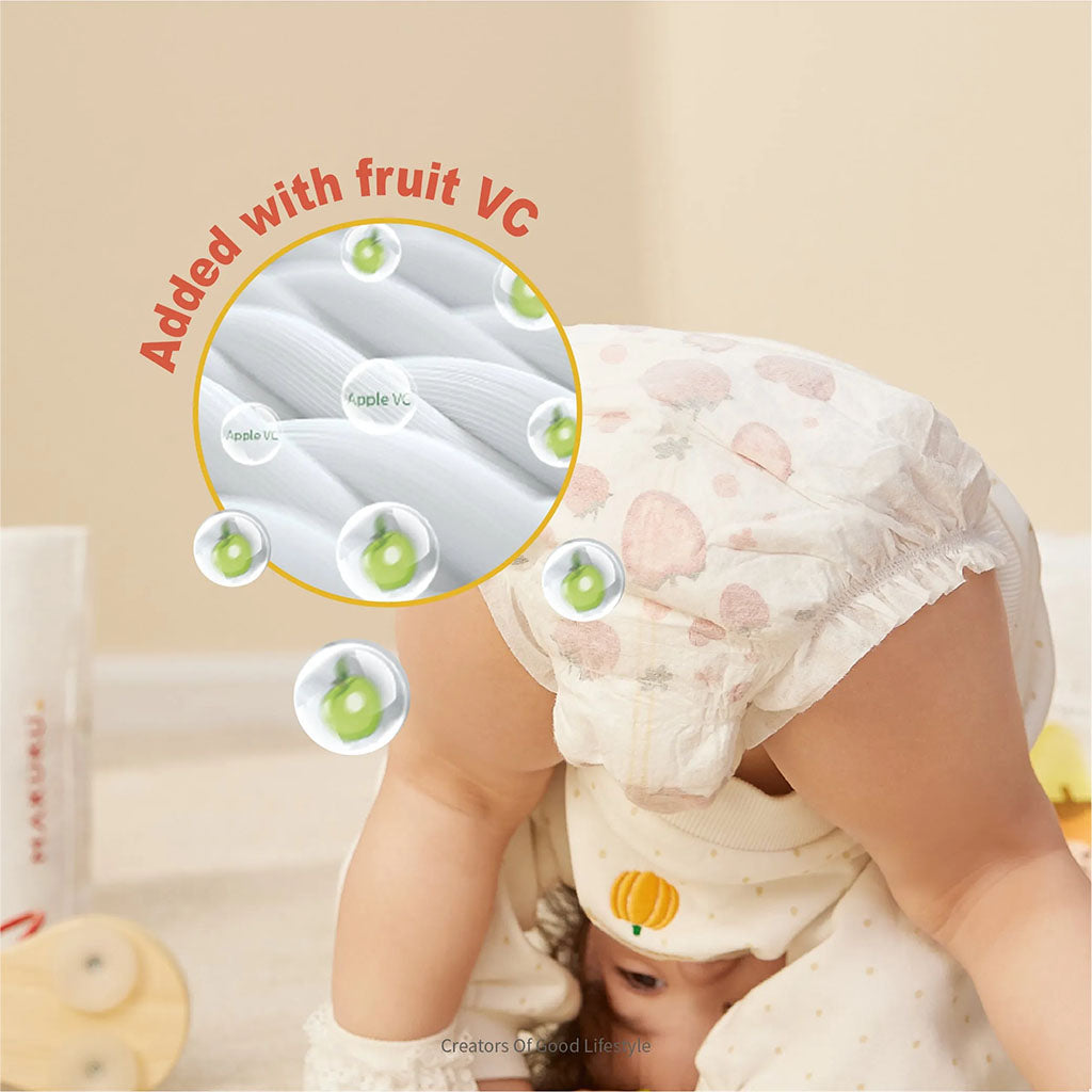 Makuku Slim Tape Air Diapers, Size 3, Medium For 6-11Kg Baby, Pack of 216's - Easy Pharmacy LLC