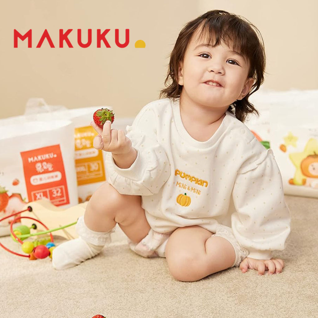 Makuku Slim Tape Air Diapers, Size 3, Medium For 6-11Kg Baby, Pack of 216's - Easy Pharmacy LLC