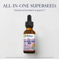 Solaray Cold Pressed Black Seed Oil 7 Percent Thymoquinone 30ml