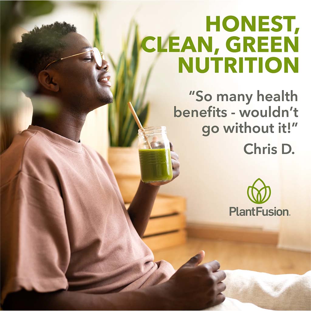 PlantFusion Organic Alkalizing Greens Fermented Superfood Powder Blend 240g - Easy Pharmacy LLC