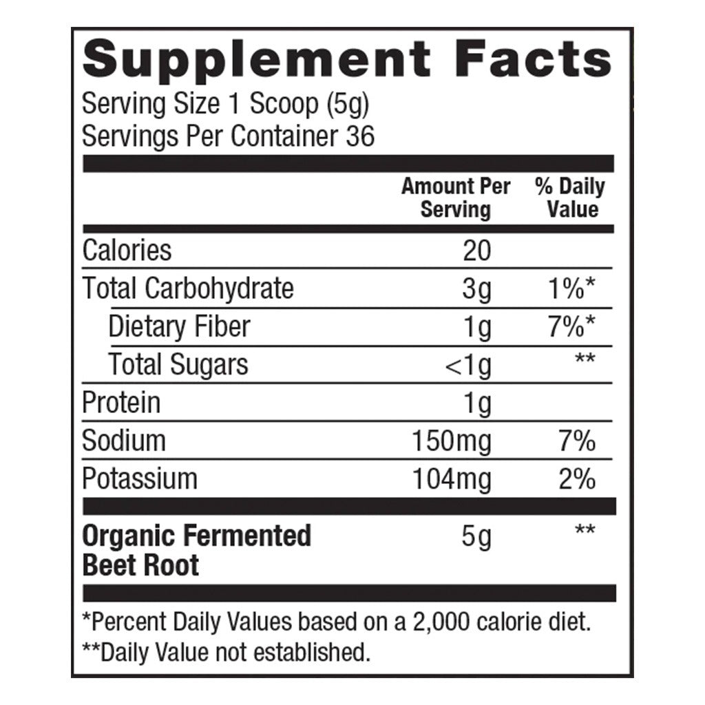PlantFusion Organic Beet Powder Fermented Superfood Powder Blend 180g - Easy Pharmacy LLC
