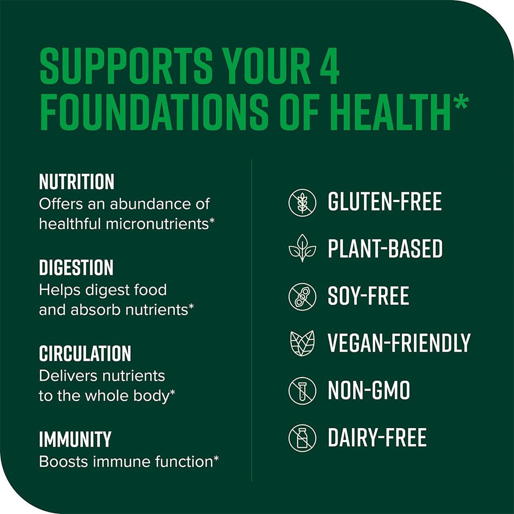 Vibrant Health Green Vibrance +25 Billion Probiotics Plant Based Super Food Powder 660g - Easy Pharmacy LLC