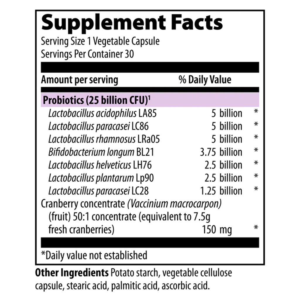Vibrant Health U.T Probiotic Vegetarian Capsules for Urinary Health, Pack of 30's - Easy Pharmacy LLC