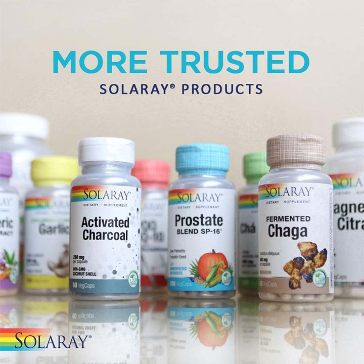 Solaray Ginkgo Biloba Leaf Extract 60mg Veg Capsules For Cognitive Support, Pack of 60's - Easy Pharmacy LLC