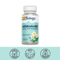 Solaray Migragard 400 Mg Feverfew Extract Vegetarian Capsules 60 Count