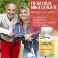 Solaray Choline And Inositol Vegan Capsules 100 Count Supports Metabolism