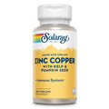 Solaray Amino Acid Chelate Zinc Copper Veg Capsules 100 Caps Supports Immune System