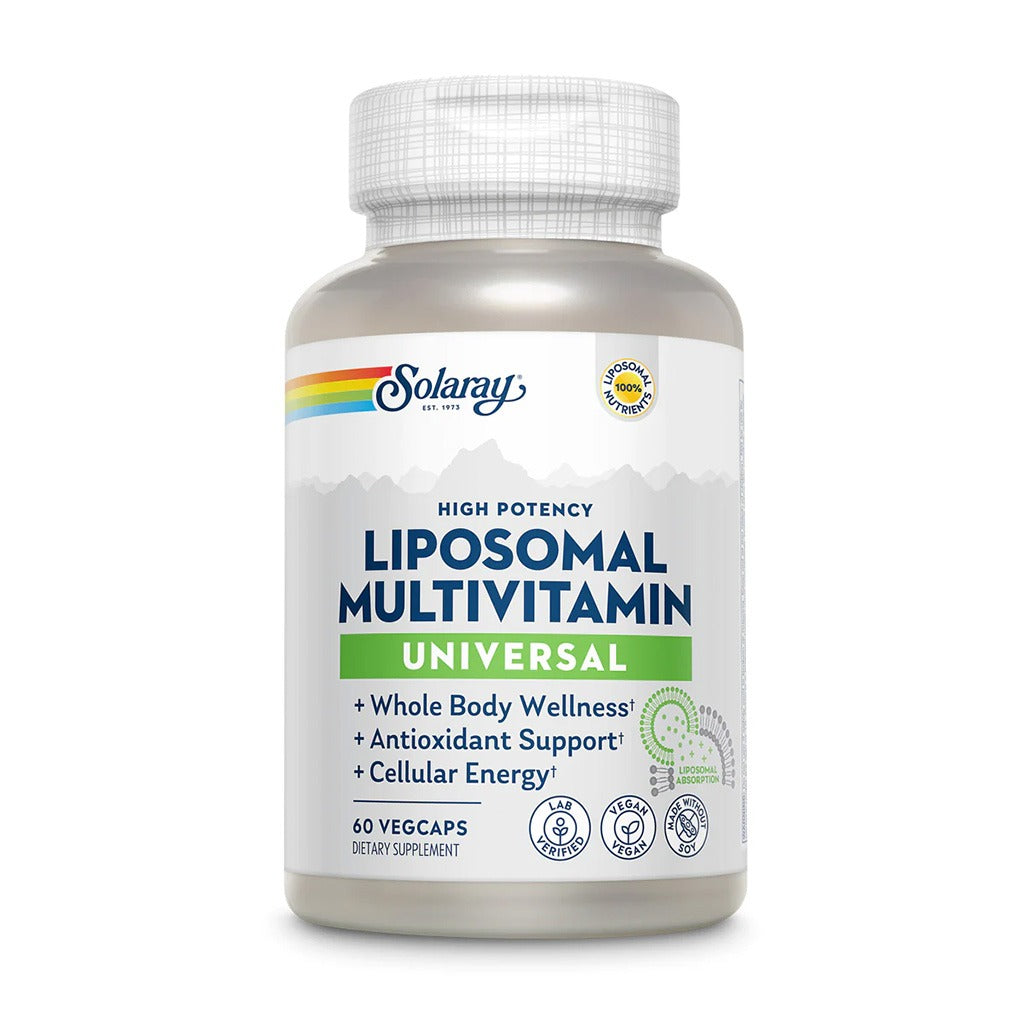 Solaray Universal Liposomal Adult Multivitamin Supplement Capsules, Pack of 60's - Easy Pharmacy LLC