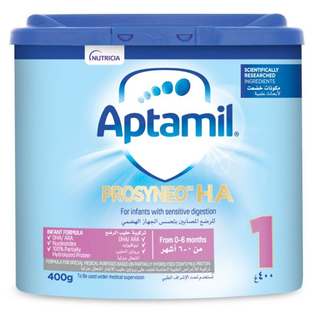 Aptamil Prosyneo HA Hypoallergenic Stage 1 Baby Milk Formula For 0 To 6 Months 400g - Easy Pharmacy LLC