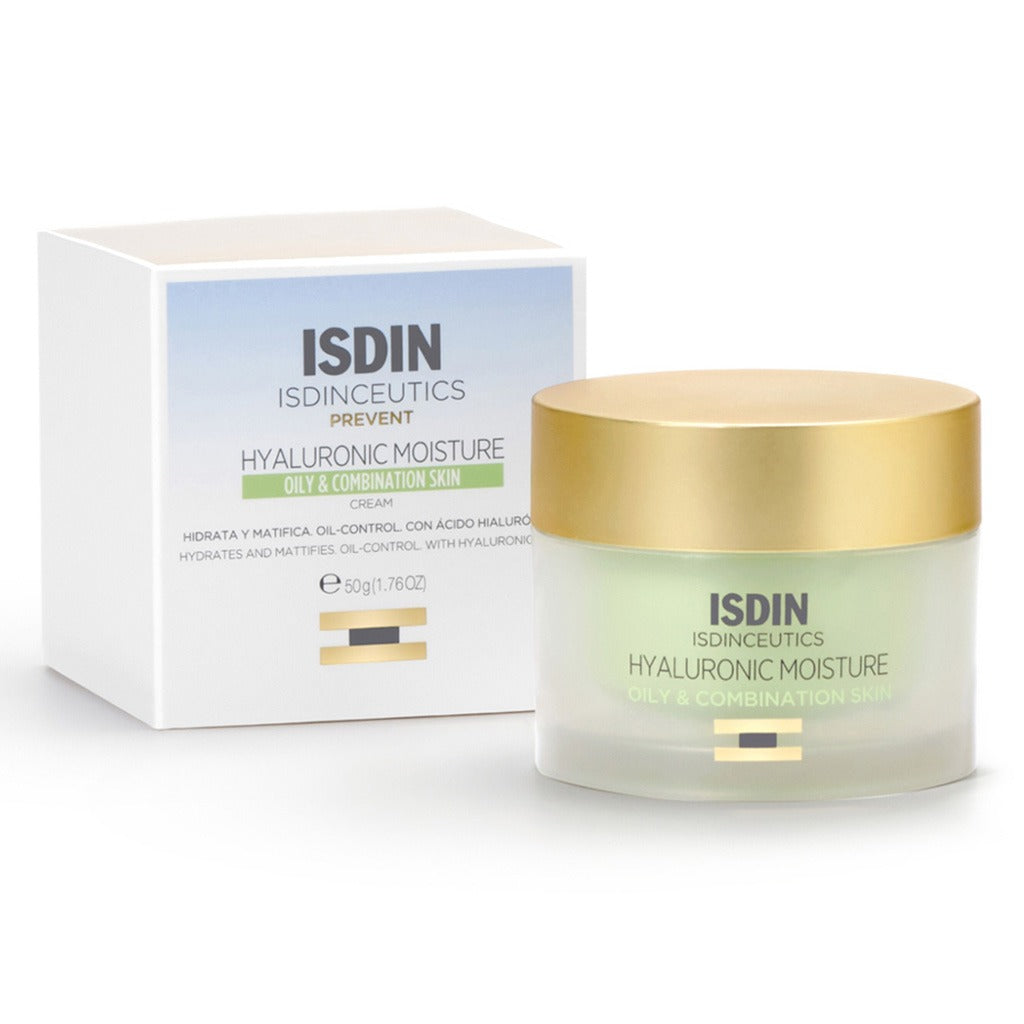Isdin Isdinceutics Hyaluronic Moisture Cream For Oily Skin & Combination Skin 50g - Easy Pharmacy LLC