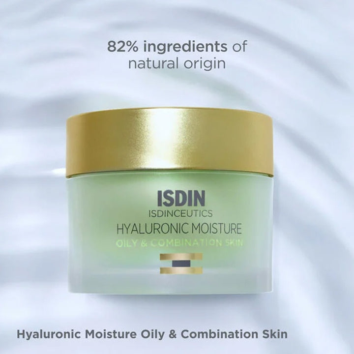 Isdin Isdinceutics Hyaluronic Moisture Cream For Oily Skin & Combination Skin 50g - Easy Pharmacy LLC