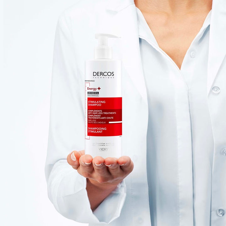 Vichy Dercos Energising & Stimulating Anti Hair Fall Shampoo With Aminexil 400ml - Easy Pharmacy LLC