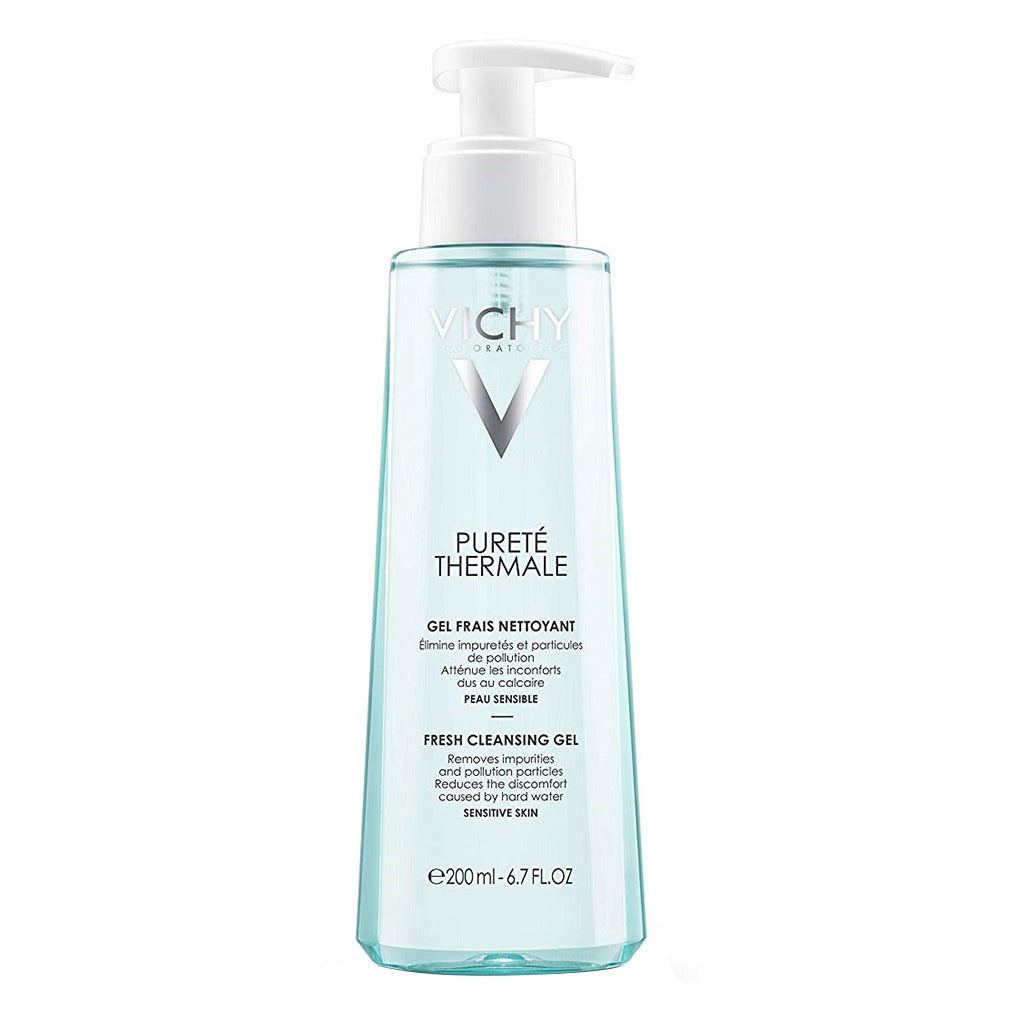 Vichy Purete Thermal Fresh Paraben Free Facial Cleansing Gel For Sensitive Skin 200ml - Easy Pharmacy LLC