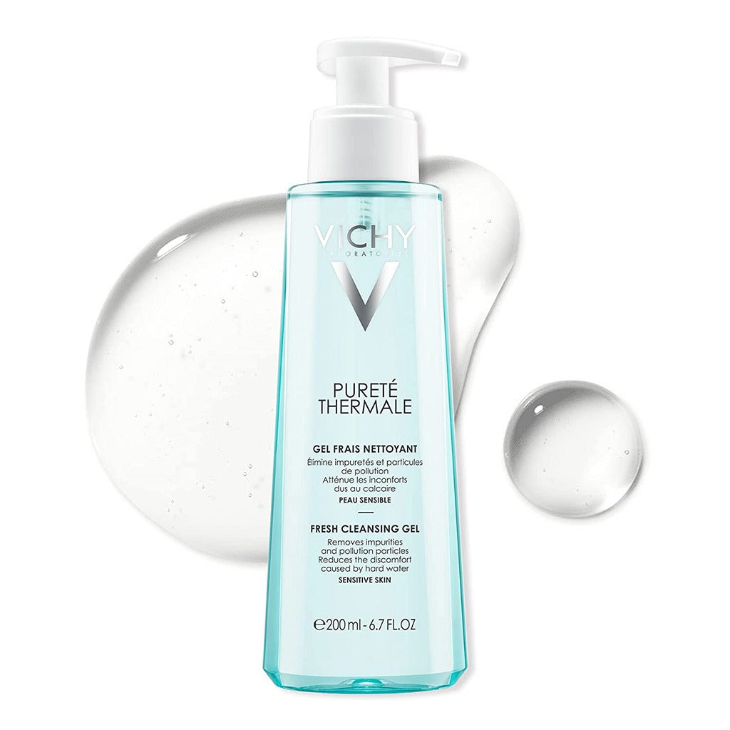 Vichy Purete Thermal Fresh Paraben Free Facial Cleansing Gel For Sensitive Skin 200ml - Easy Pharmacy LLC