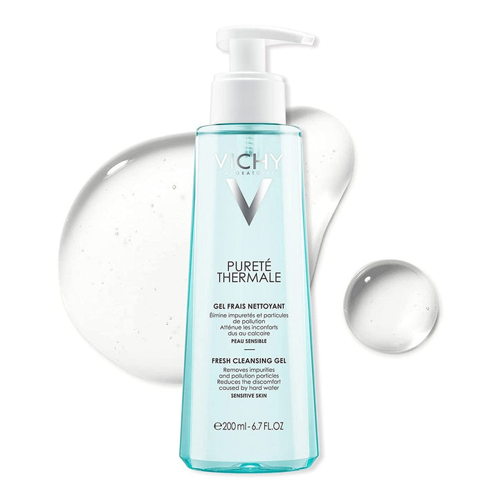 Vichy Purete Thermal Fresh Paraben Free Facial Cleansing Gel For Sensitive Skin 200ml - Easy Pharmacy LLC