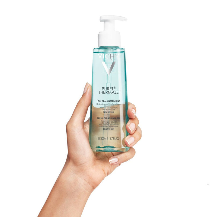 Vichy Purete Thermal Fresh Paraben Free Facial Cleansing Gel For Sensitive Skin 200ml - Easy Pharmacy LLC
