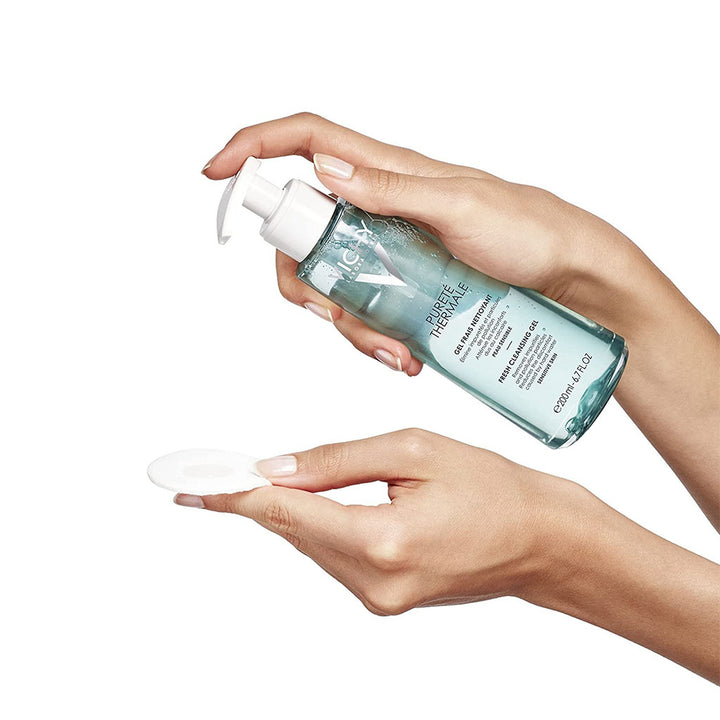 Vichy Purete Thermal Fresh Paraben Free Facial Cleansing Gel For Sensitive Skin 200ml - Easy Pharmacy LLC