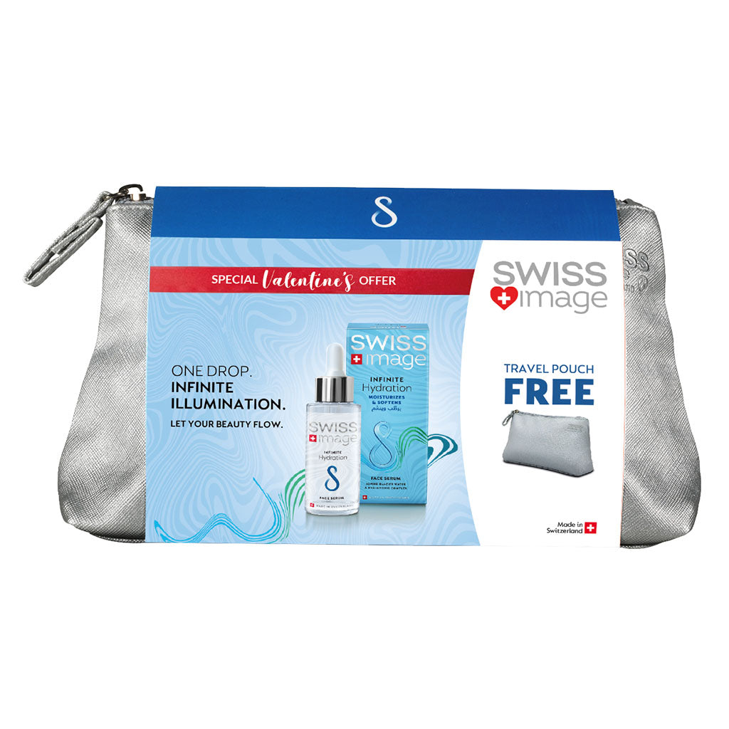 Swiss Image Infinite Hydration Moisturizing & Softening Face Serum 30ml With Free Travel Pouch - Easy Pharmacy LLC