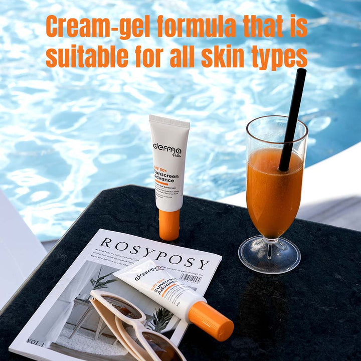 Derma Pella SPF 50+ Advance Sunscreen Cream Gel 50g - Easy Pharmacy LLC