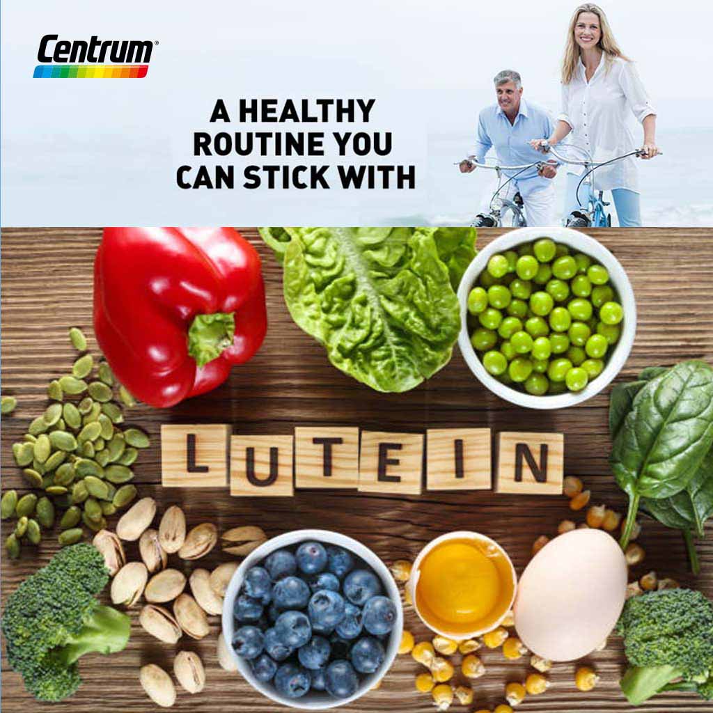 Centrum Silver With Lutein 50+ Adult Multivitamin Supplement Tablets, Pack of 30’s - 25% Off PROMO PACK - Easy Pharmacy LLC