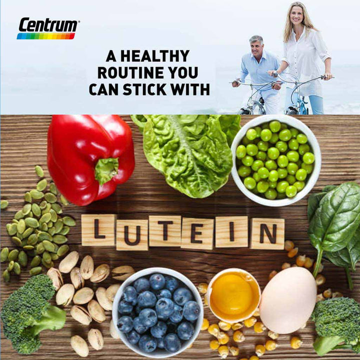 Centrum Silver With Lutein 50+ Adult Multivitamin Supplement Tablets, Pack of 30’s - 25% Off PROMO PACK - Easy Pharmacy LLC