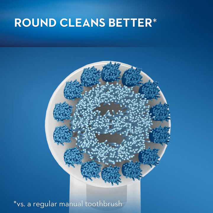 Braun Oral B Vitality Precision Clean Electric Toothbrush D12.513, Bundle Pack of 1+1 - Easy Pharmacy LLC