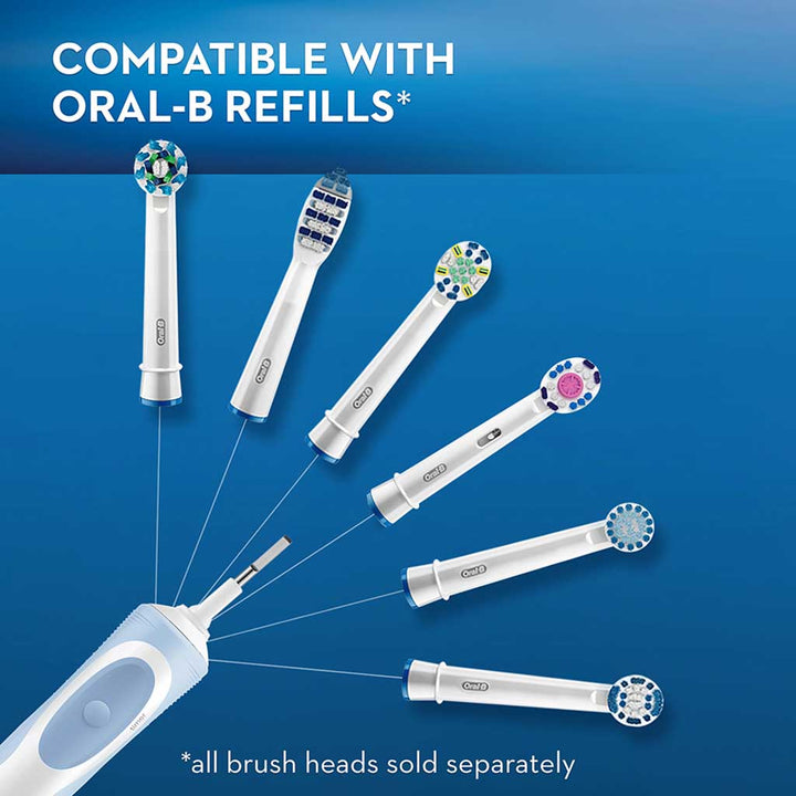 Braun Oral B Vitality Precision Clean Electric Toothbrush D12.513, Bundle Pack of 1+1 - Easy Pharmacy LLC