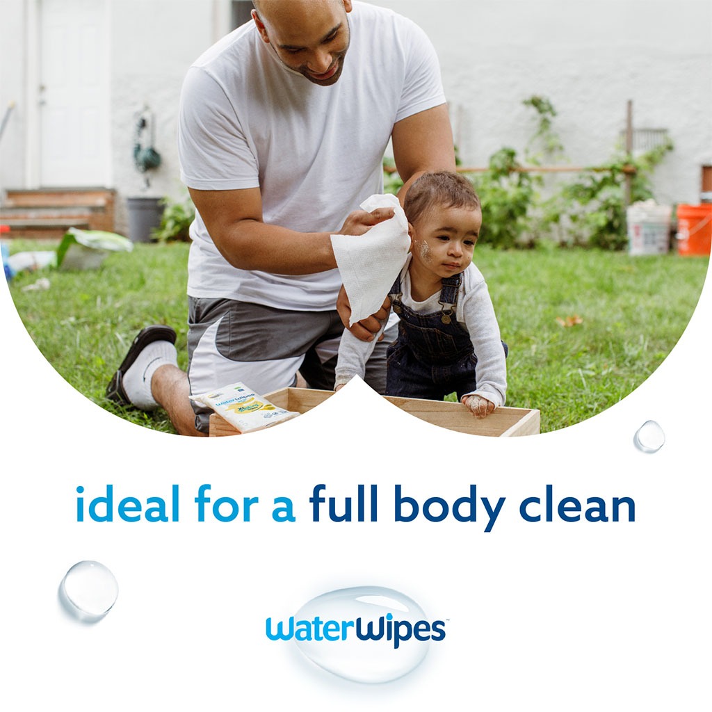 WaterWipes Plastic Free Textured XL Bathing Toddler & Baby Wipes, Pack of 16 Unscented Wet Wipes - Easy Pharmacy LLC