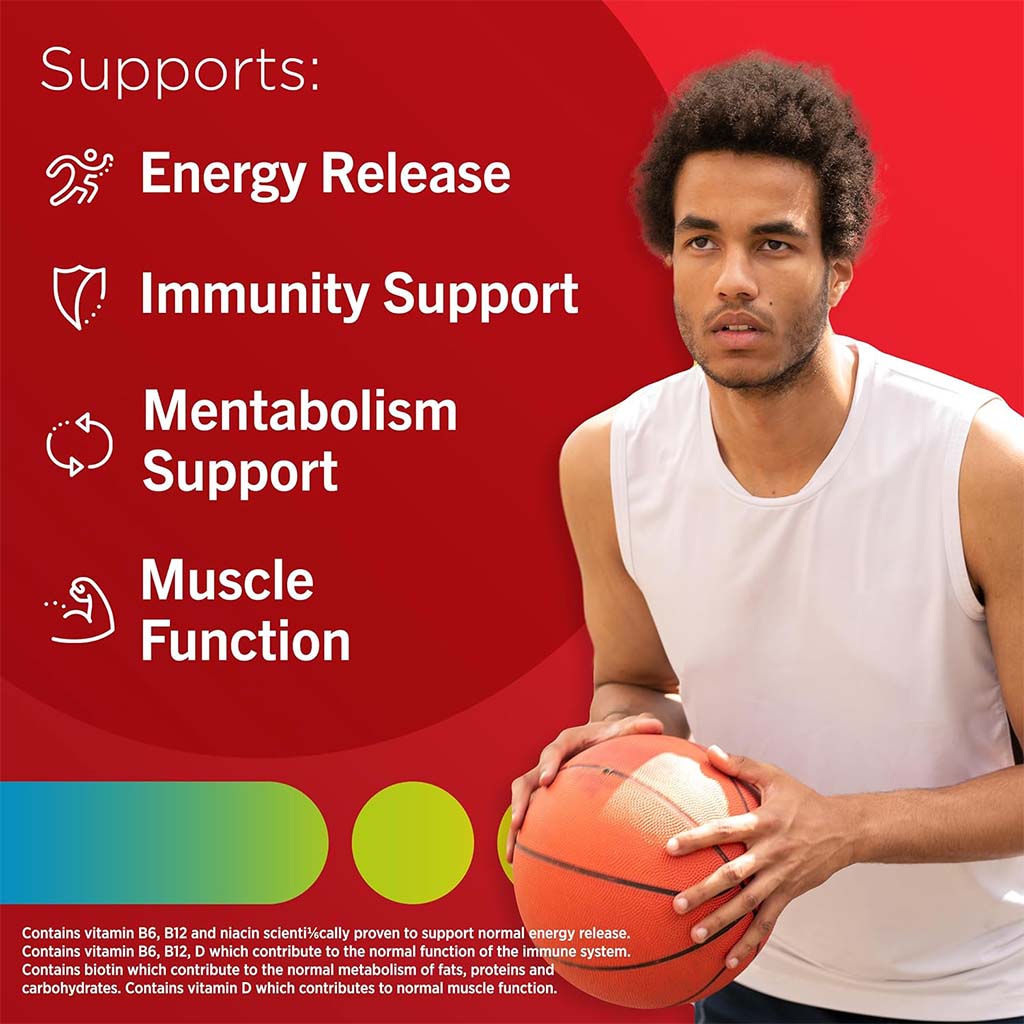 Centrum MultiGummies For Energy Release, Red Berry Flavor, Pack of 60's - Easy Pharmacy LLC