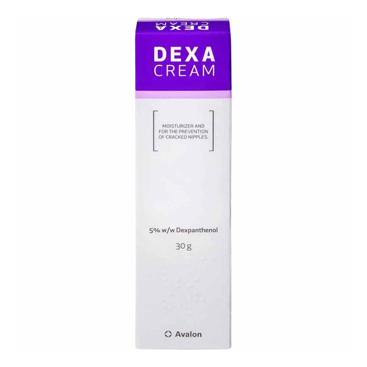 Avalon Dexa Cream With 5% Dexpanthenol For Moisturizing & Cracked Nipples 30g - Easy Pharmacy LLC