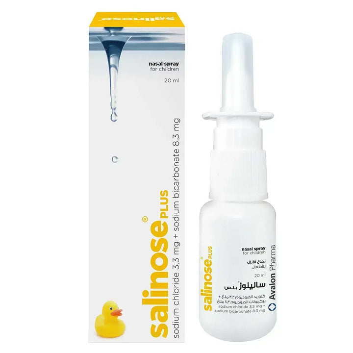Avalon Salinose Plus Isotonic Nasal Spray For Adults & Children 20ml - Easy Pharmacy LLC