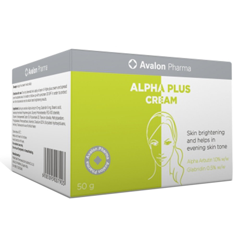 Avalon Alpha Plus Skin Brightening Cream 50g - Easy Pharmacy LLC