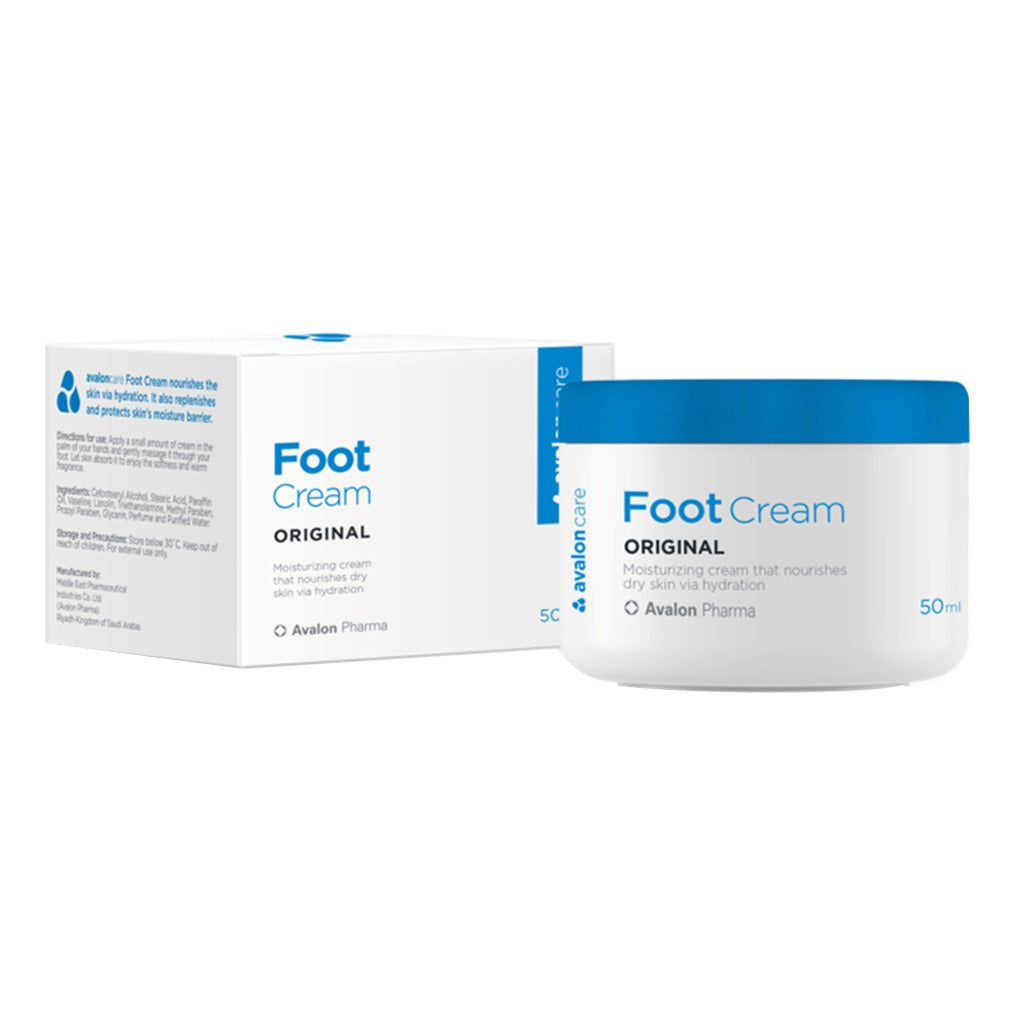 Avalon Care Moisturizing Foot Cream 50ml - Easy Pharmacy LLC