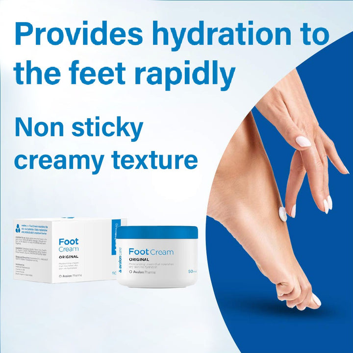 Avalon Care Moisturizing Foot Cream 50ml - Easy Pharmacy LLC