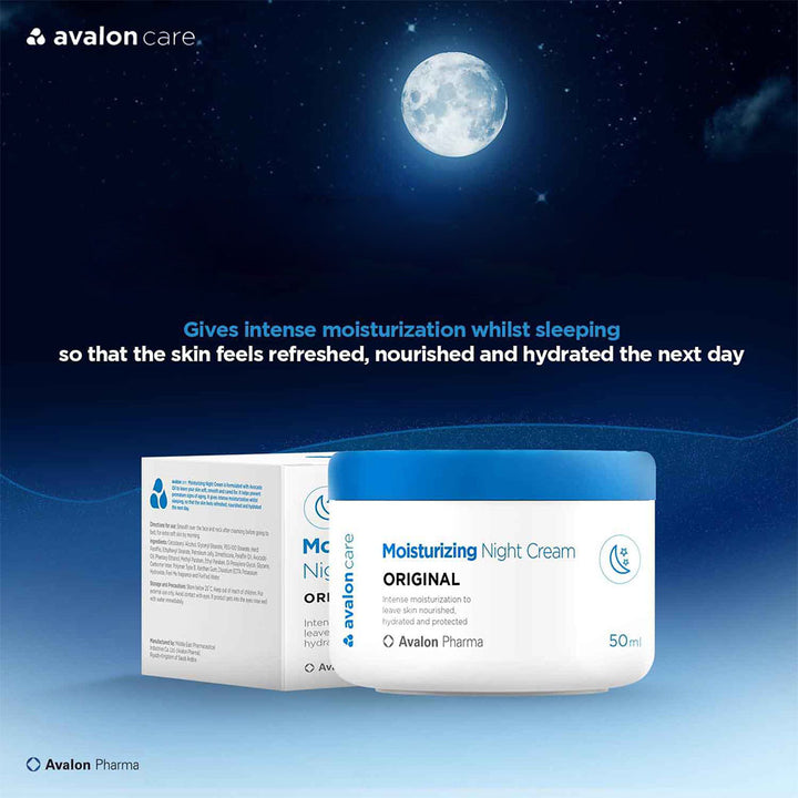 Avalon Care Original Moisturizing Anti-Aging Night Cream 50ml - Easy Pharmacy LLC