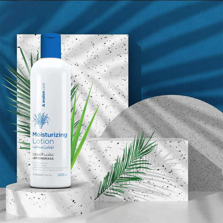 Avalon Care Lemongrass Moisturizing Lotion For Face & Body 200ml - Easy Pharmacy LLC